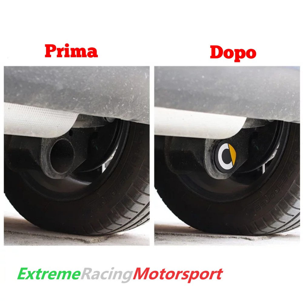 Xtreme Racing Decorazioni Auto e Adesivi Typ 2 Smart 451/453 tappi sottoscocca ABS