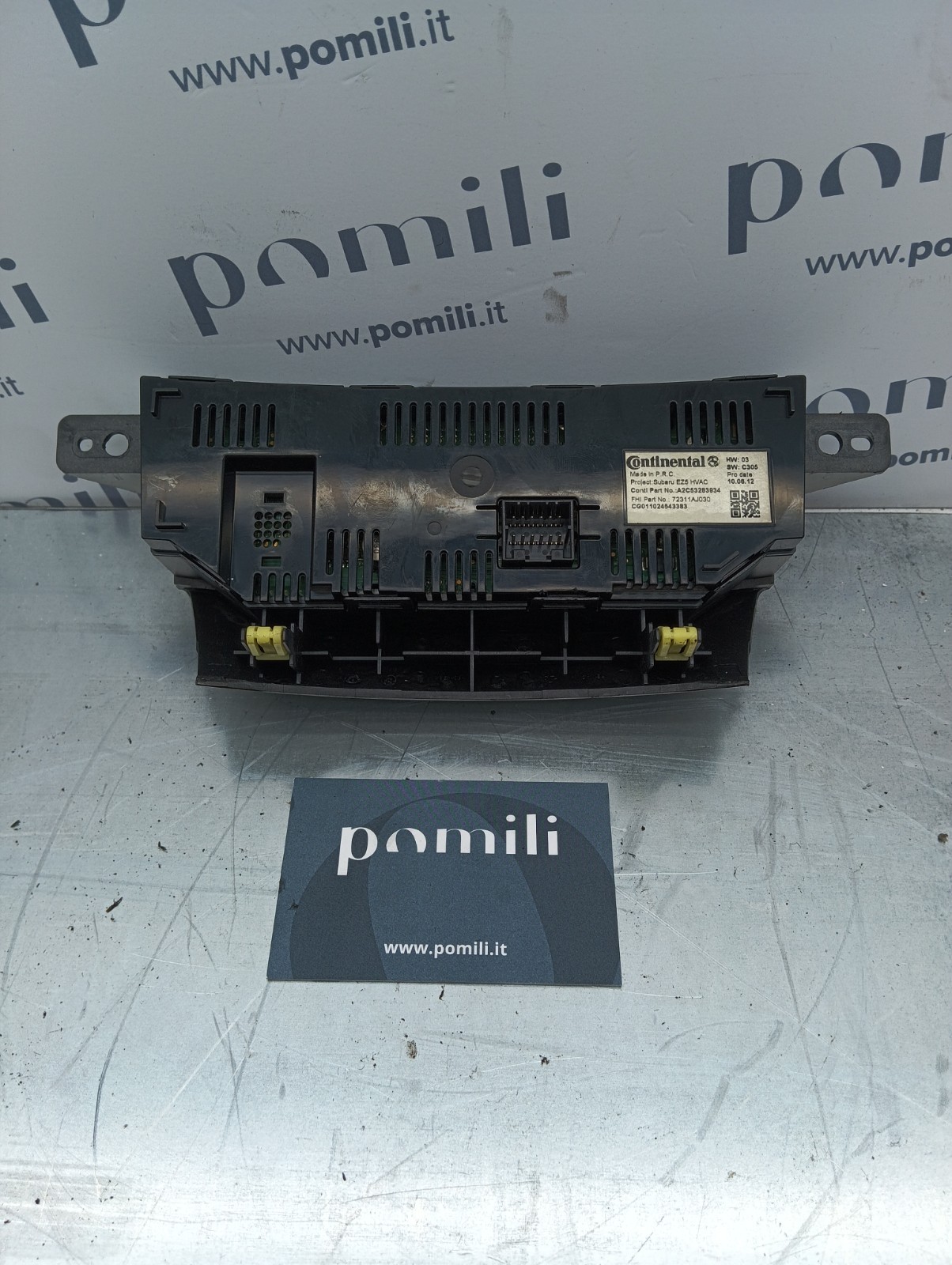 Pomili Climatizzazione Subaru Outback pannello controllo clima usato 72311AJ030