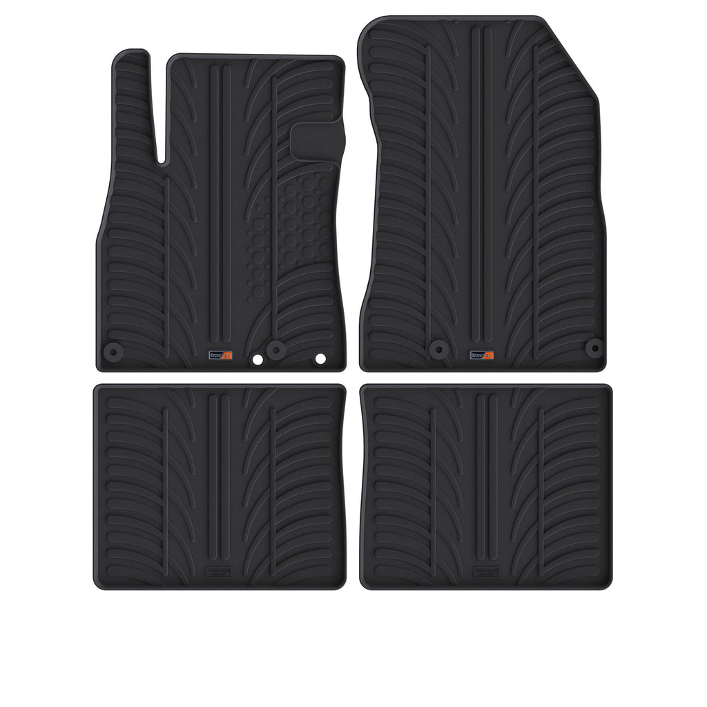 Travall Car Mats Nissan Note 2013-2016 tappetini in gomma
