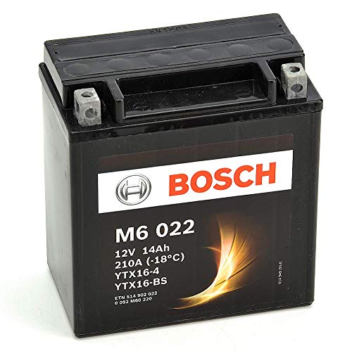 Bosch Batterie 0 092 M60 220 Moba M6022 batteria avviamento 12 V 14 Ah