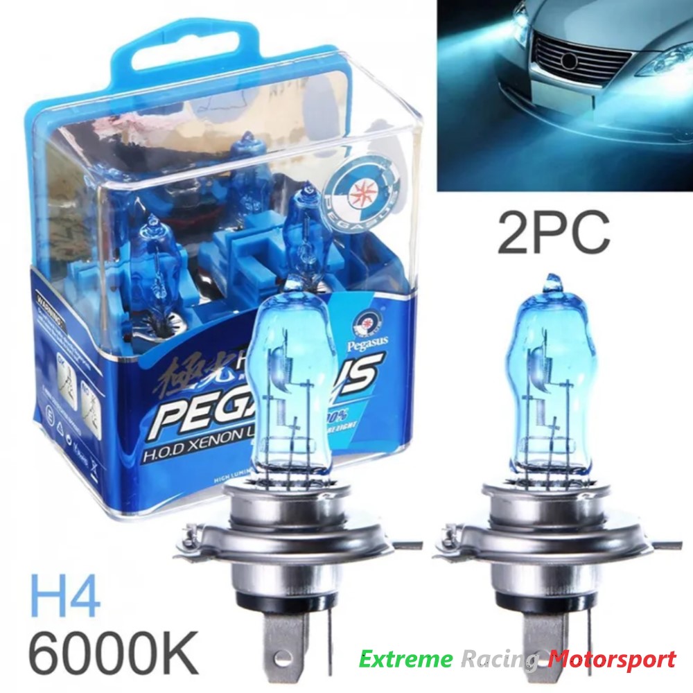 Xtreme Racing Lampadine LED ERM ALOH4 H4 coppia 6000K