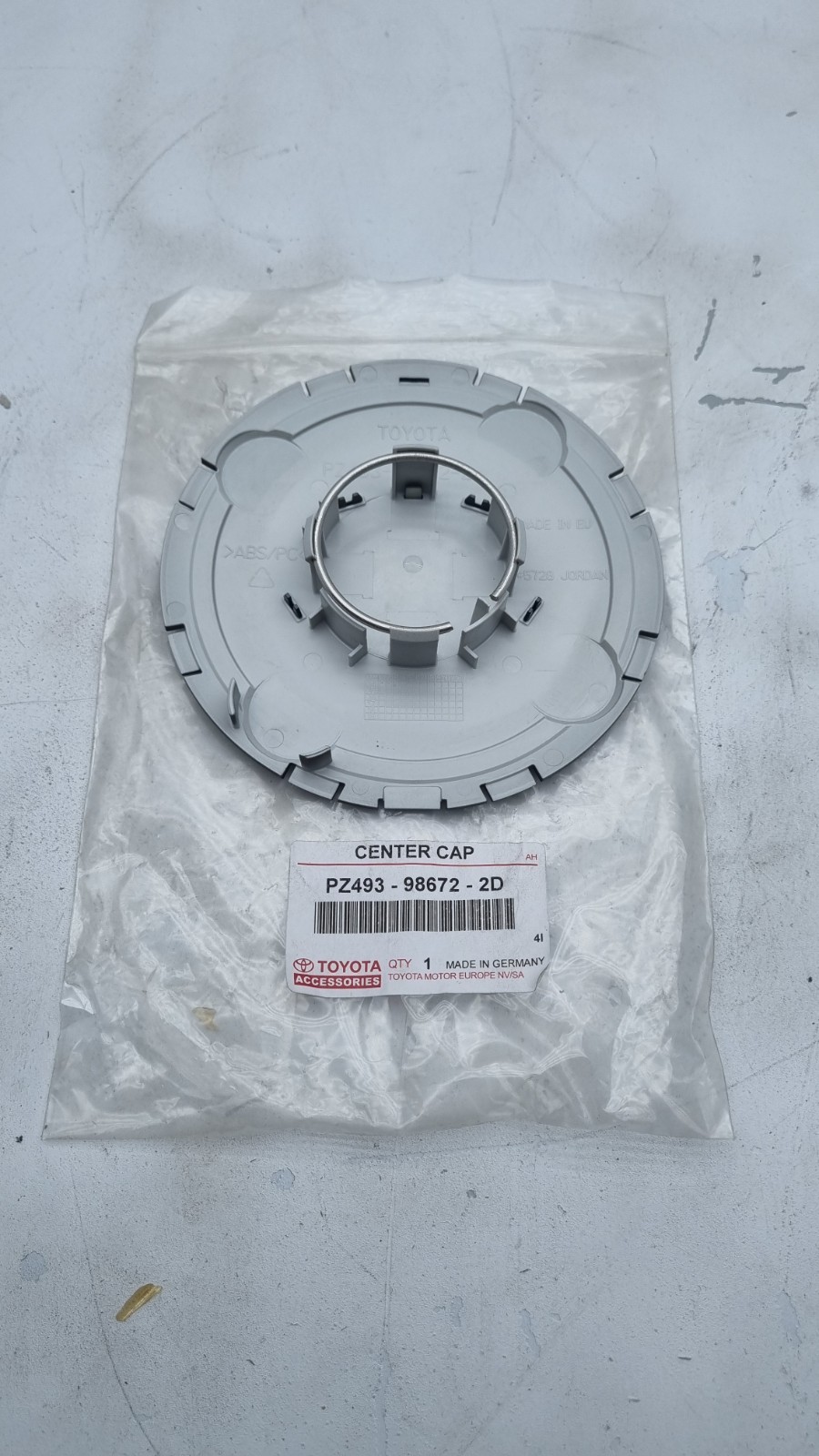 Pomili cappuccio centrale mozzo Toyota Yaris III PZ493-98672-2D nuovo