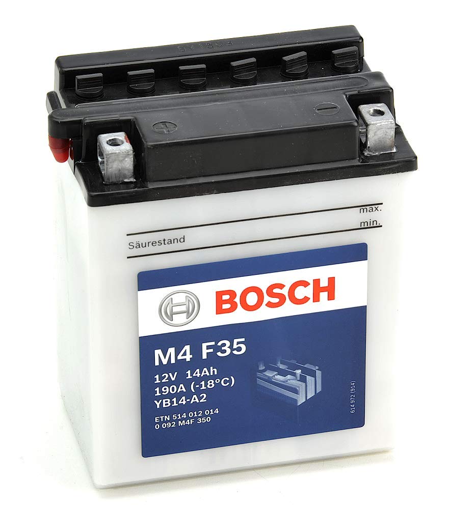 Bosch HCP Batterie 514012014 batteria moto 14 Ah dimensioni compatte