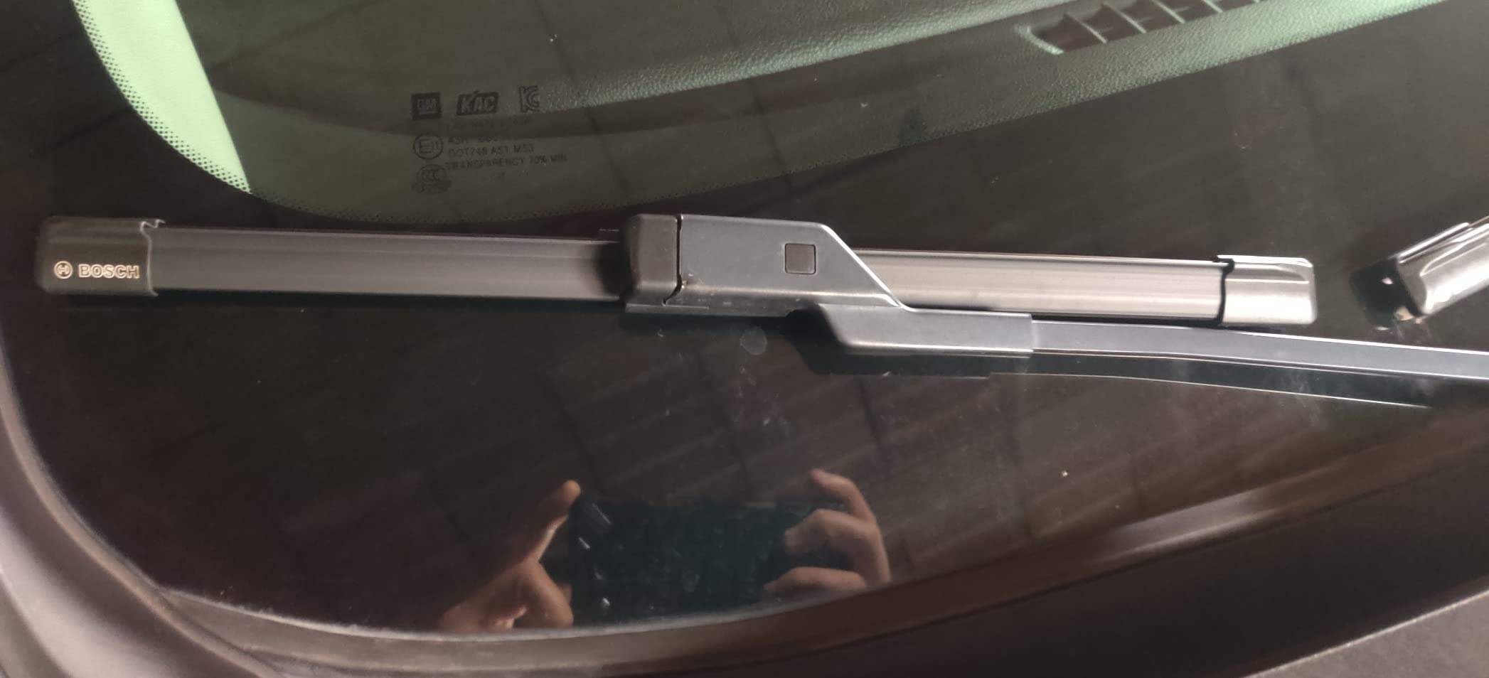 Bosch Spazzole tergicristallo Aerotwin A583SS anteriori 2 pezzi flat blade