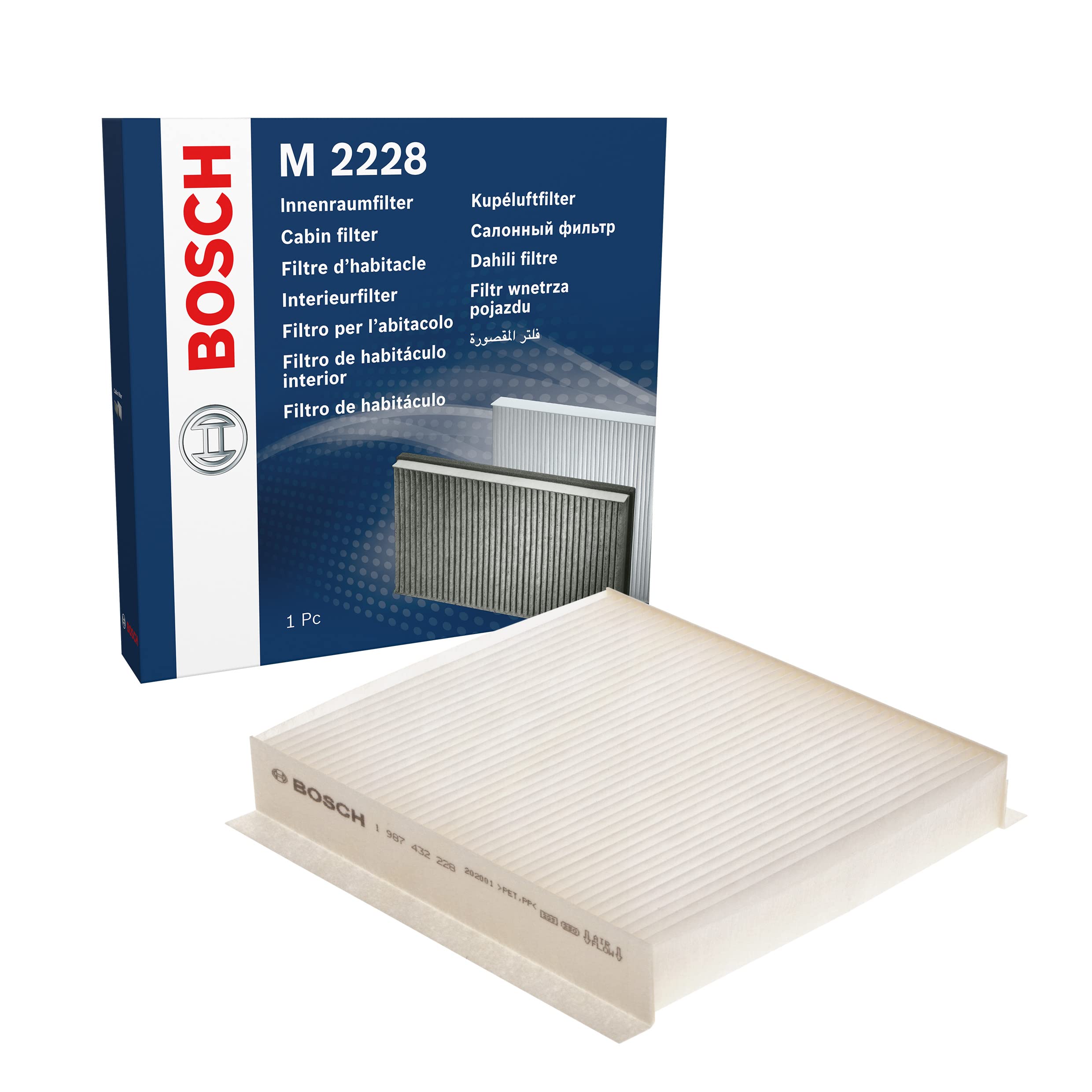 Bosch Filtri 1987432228 filtro abitacolo standard antipolline
