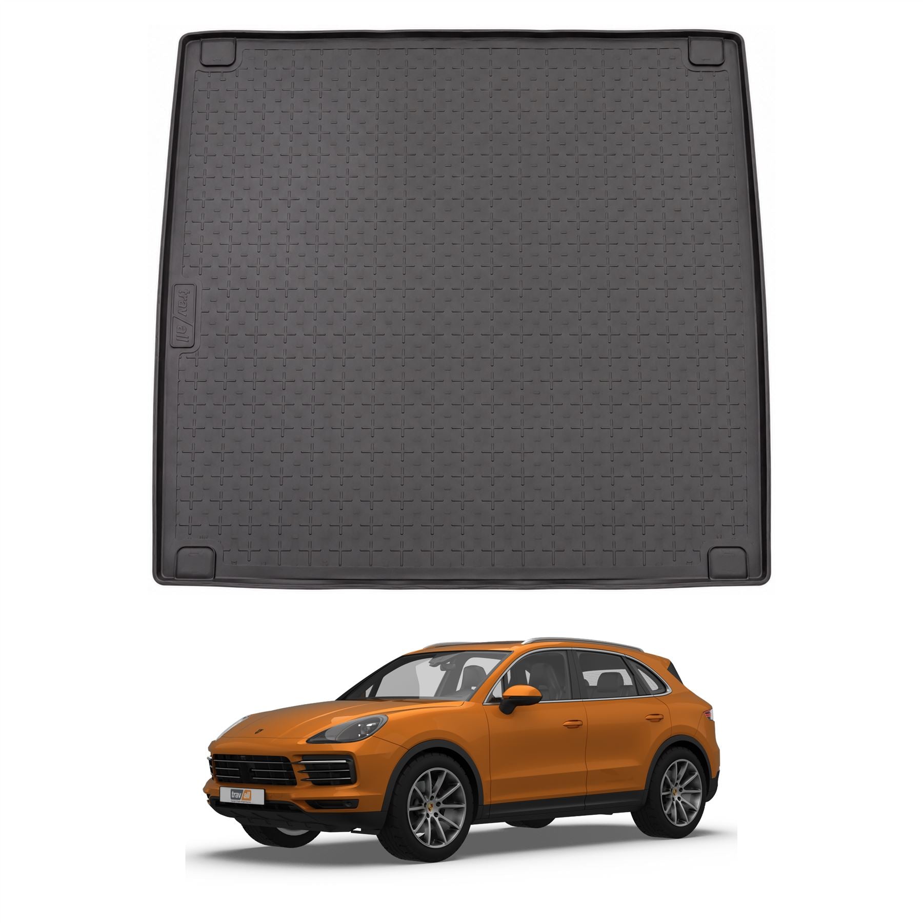 Travall Trunk Liners Porsche Cayenne (2018-2026) tappetino bagagliaio in gomma