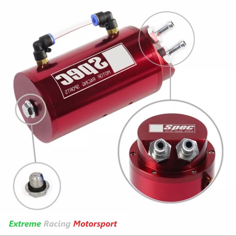 Xtreme Racing Filtri Olio e Carburante Serbatoio RVO rosso alluminio