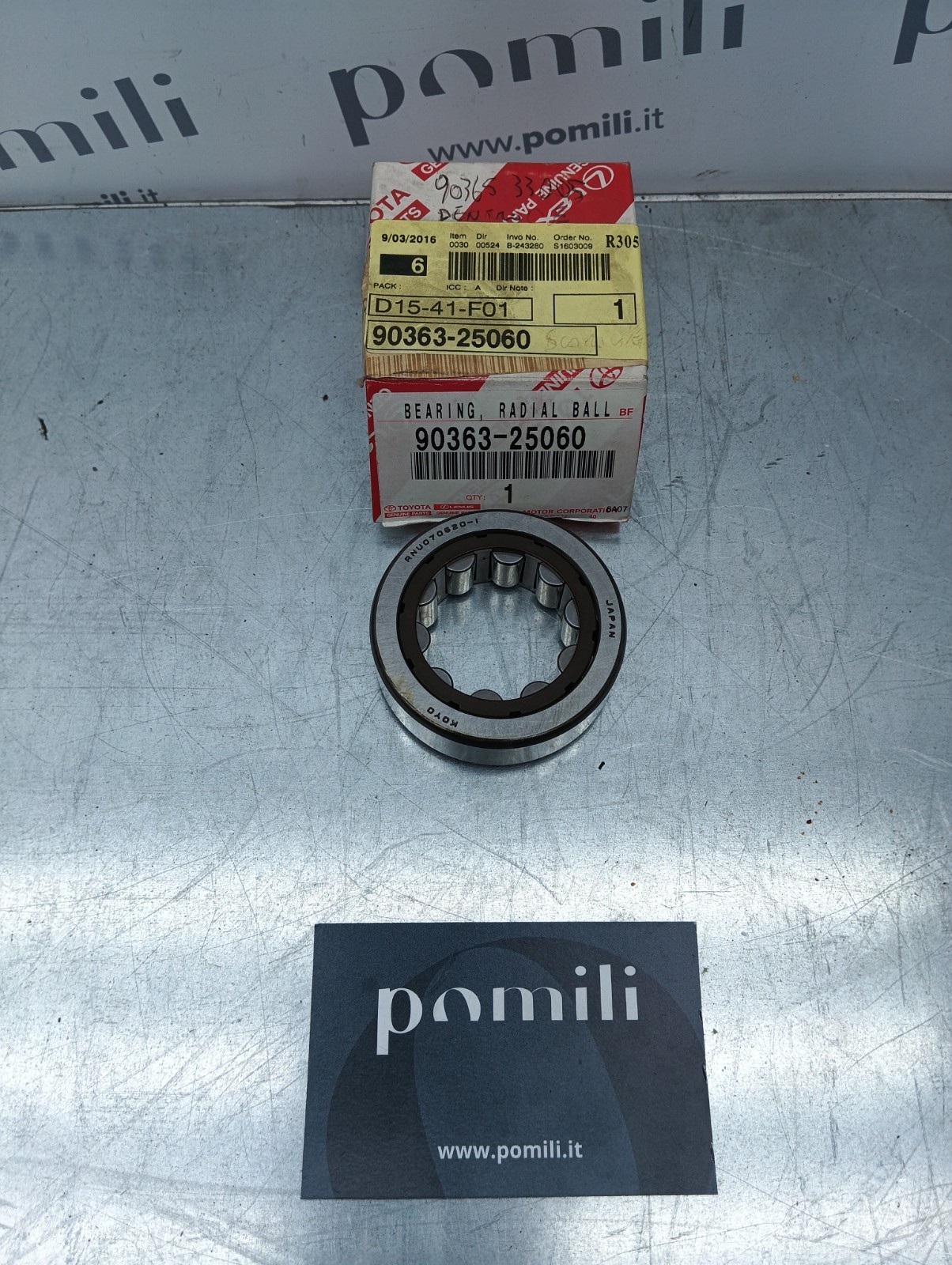 Pomili Cambio e trasmissioni 90363-25060 cuscinetto cambio Toyota Yaris