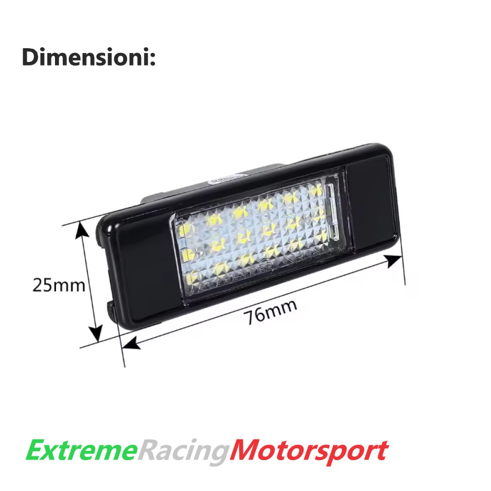 Xtreme Racing Accessori per Illuminazione LED Peugeot 308 07- placchette LED bianche IP68