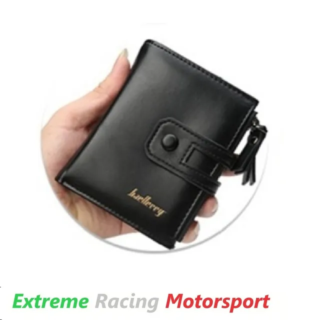 Xtreme Racing Portafogli e Articoli in Ecopelle Typ 6 portafoglio nero 1 pezzo con logo metallico