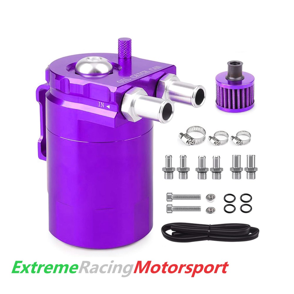 Xtreme Racing Filtri Olio e Carburante RVO Purple serbatoio recupero vapori olio alluminio