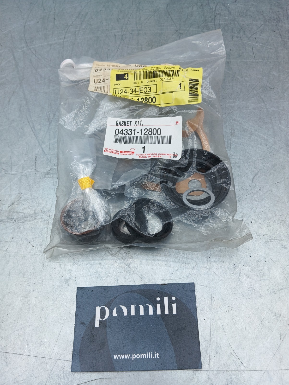 Pomili Cambio e trasmissioni Kit guarnizioni cambio Toyota Corolla Matrix 04331-12800