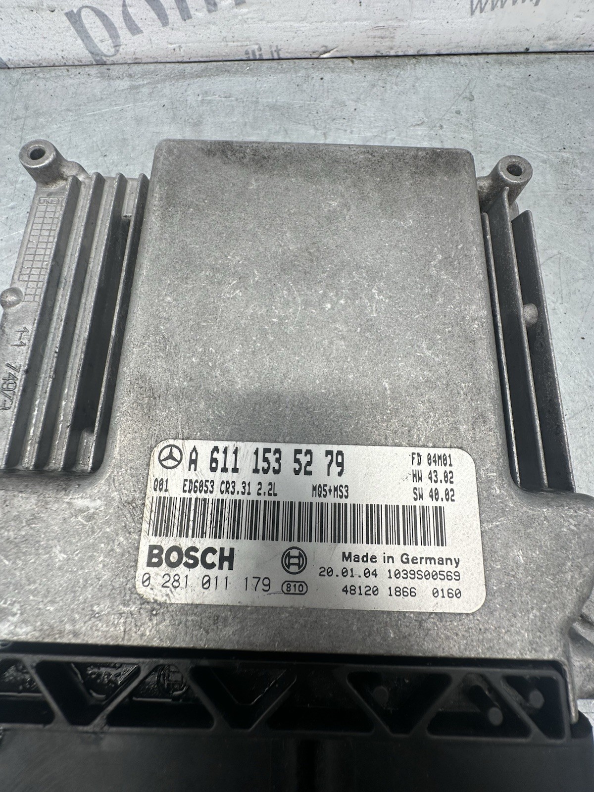 Pomili Centraline ECU Mercedes 2.2 CDI A6111535279 centralina motore usata