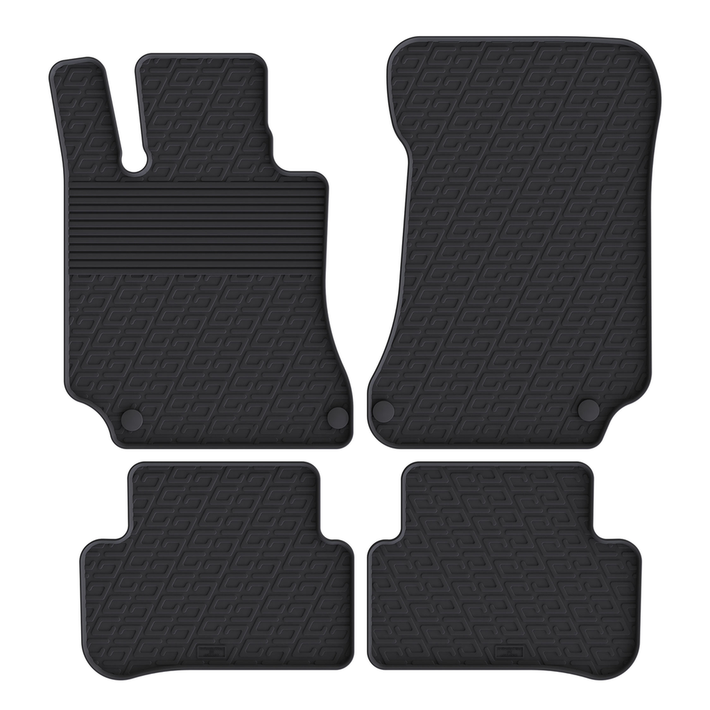 Travall Car Mats Mercedes E-Class Tappetini in gomma 2013-2016