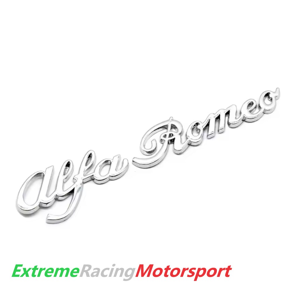 Xtreme Racing Decorazioni Auto e Adesivi Stemma in Alluminio Alfa Romeo adesivo 14,7 x 2,9 cm
