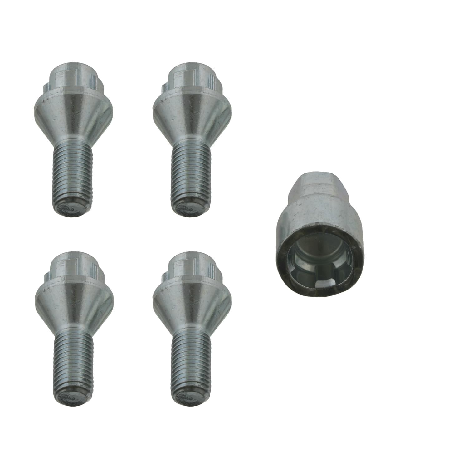 febi 27047 bullone ruota bloccabile M12 × 1,5 cromato