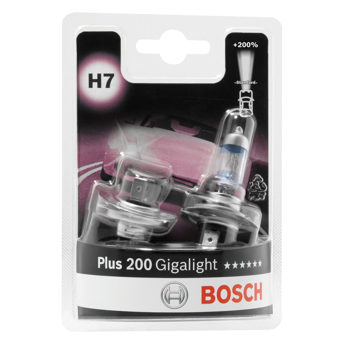 Bosch HCP Lampadine e illuminazione 1987301145 H7 Plus 200 Gigalight 1 lampadina
