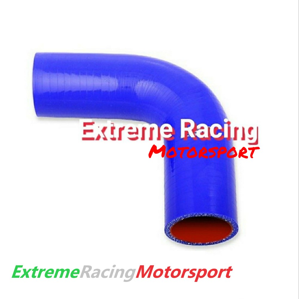 Xtreme Racing Impianto Carburante Curva siliconica ERM 25 mm 90° blu rinforzata