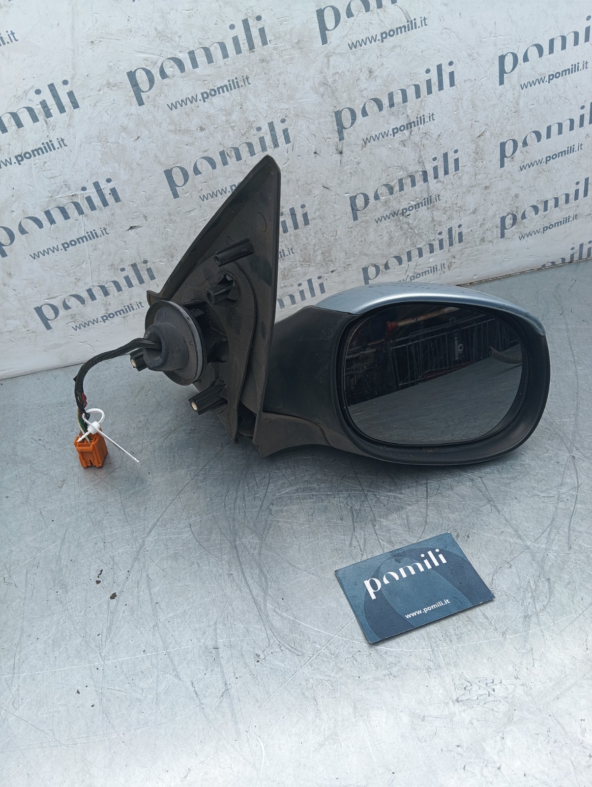 Pomili Cristalli Specchietto retrovisore destro 7 Pin Peugeot 206 E11015816 usato