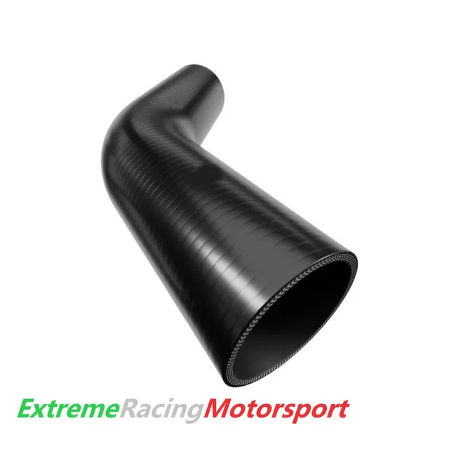 Xtreme Racing Impianto Carburante e Regolatori di Pressione curva siliconica 45° ERM riduzione 70-51 mm nera rinforzata