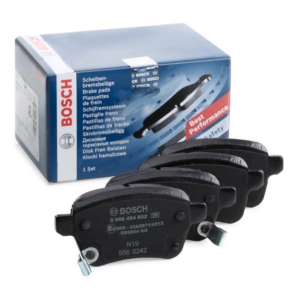 Bosch HCP Sistema frenante BP1976 pastiglie freno posteriori senza rame 4 pezzi