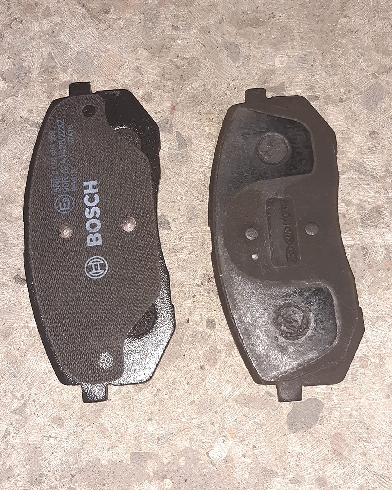 Bosch HCP Sistema frenante 0986494559 pastiglie freno 1 set con contatto usura