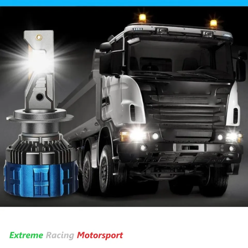 Xtreme Racing Lampadine LED ERM F8 22K H4 24V Truck 6000K coppia