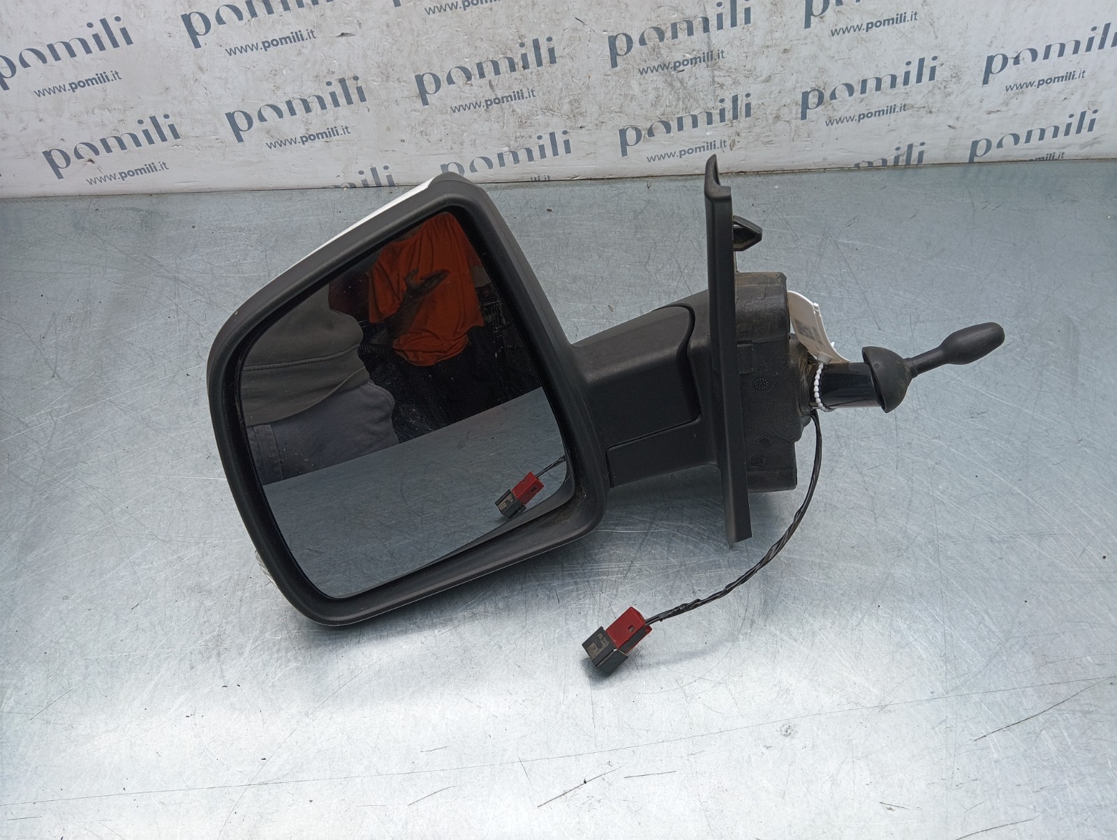 Pomili Cristalli Fiat Doblò specchietto retrovisore sinistro manuale 2 PIN