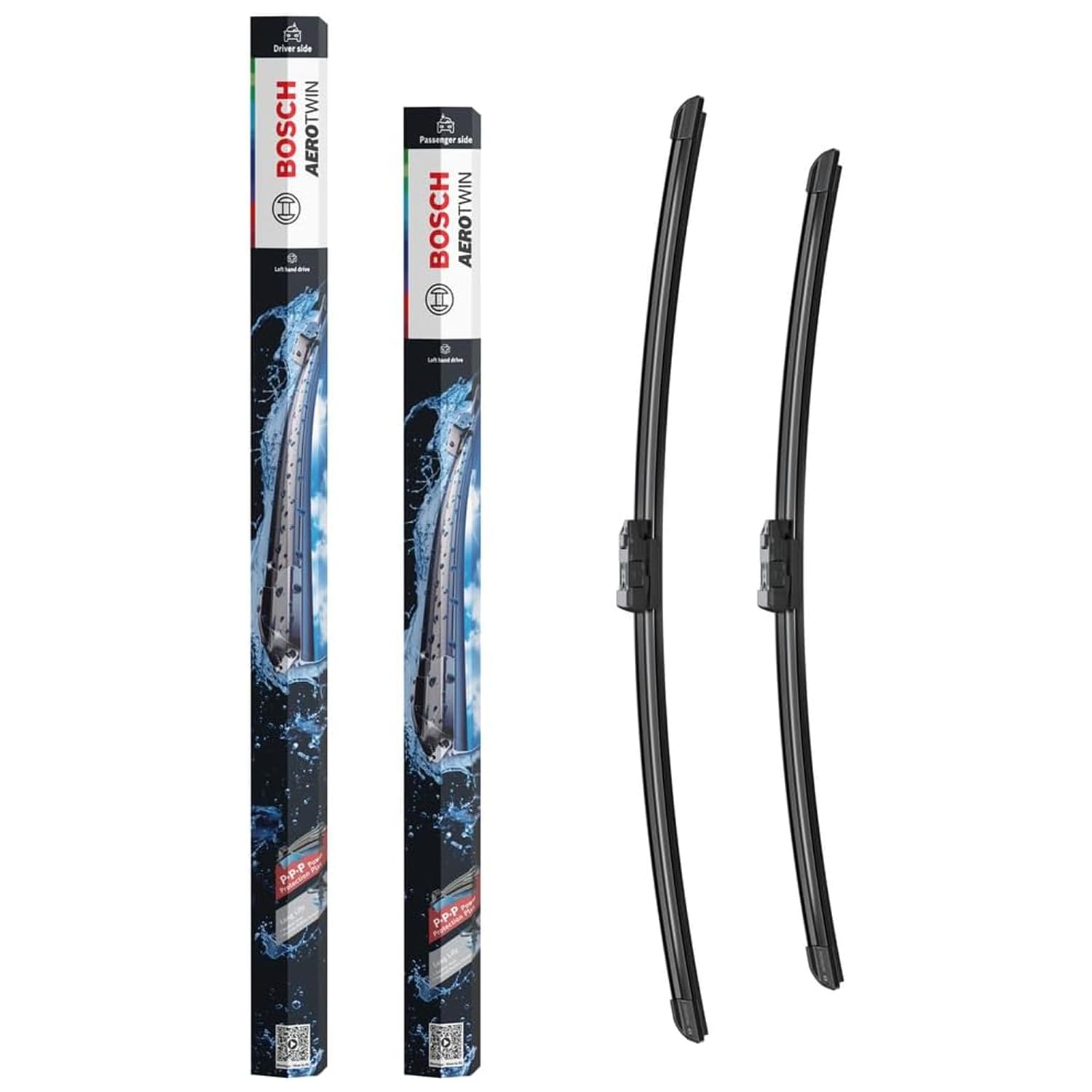 Bosch HCP Spazzole tergicristallo 3397014244 Aerotwin A244S 2 pezzi confezione tradizionale