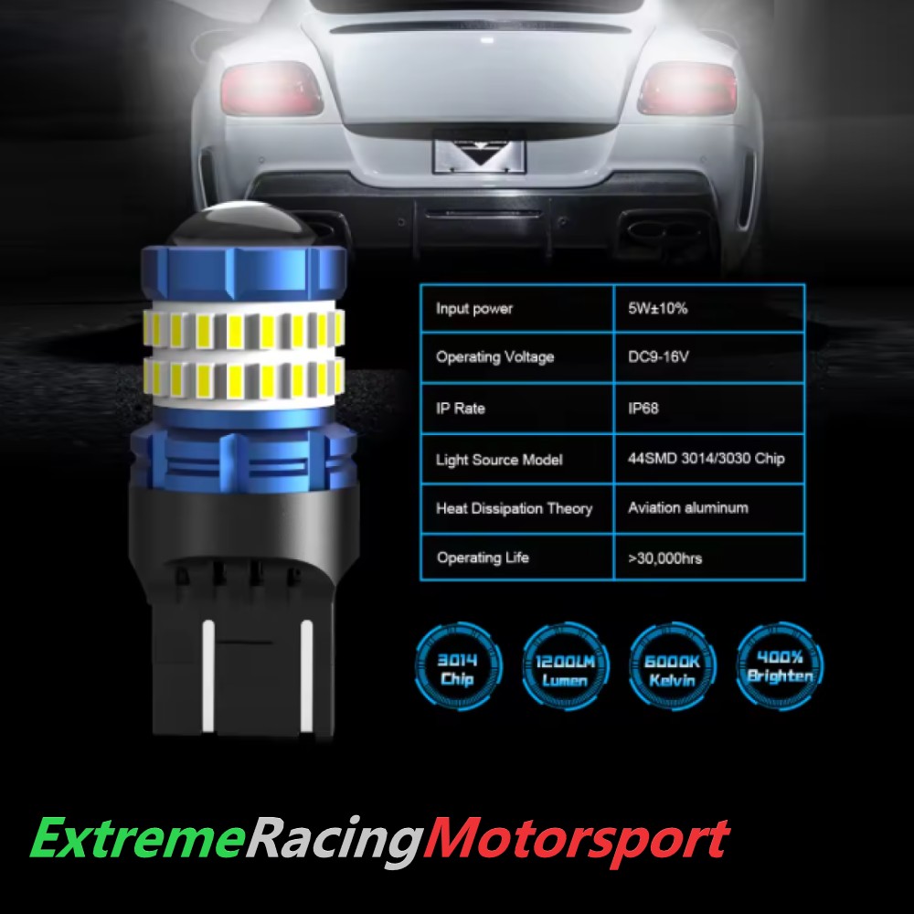 Xtreme Racing Kit Illuminazione LED T20 7443/Decoder T20 7443/H4 ERM N2 kit Full LED 6000K