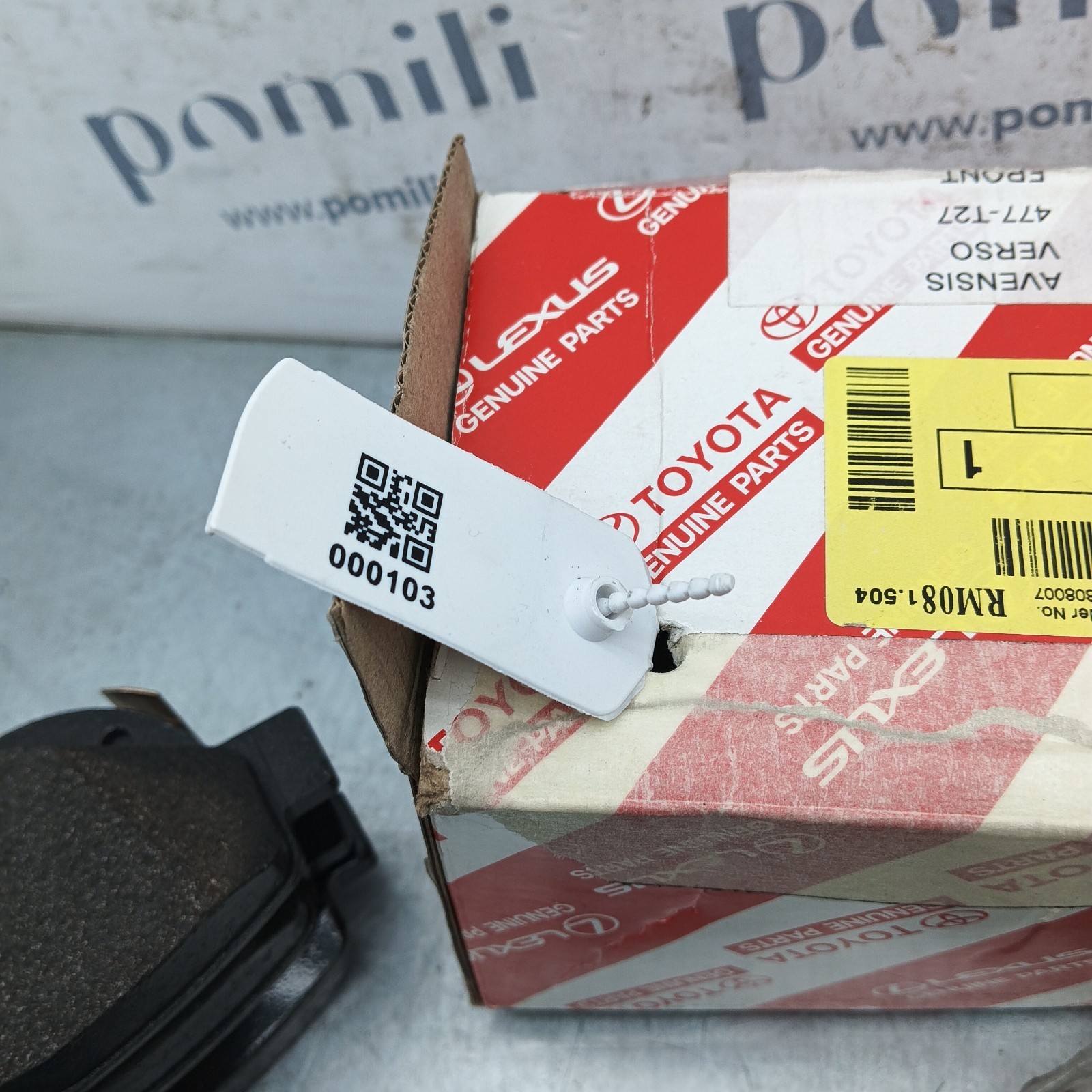 Bosch Toyota Avensis III 04465-05302 pastiglie freno anteriori nuove