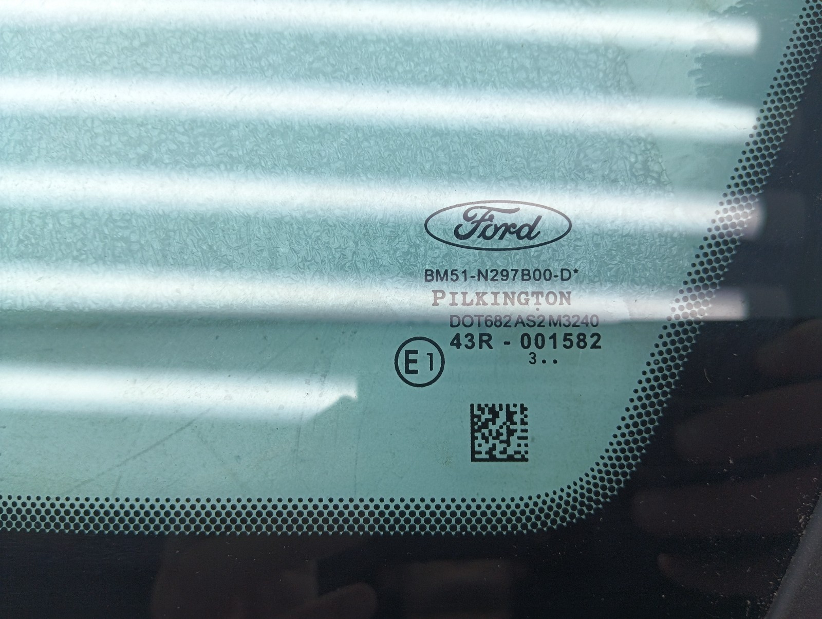 Pomili Cristalli Ford Focus BM51-N297B00-D vetro fisso posteriore destro