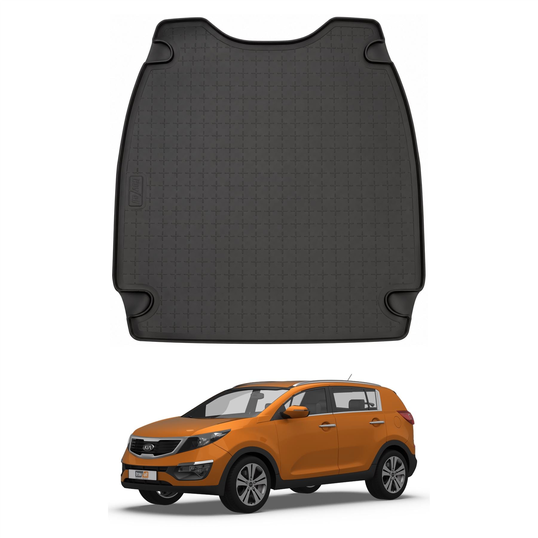 Travall Trunk Liners Kia Sportage 2010-2015 vasca baule gomma
