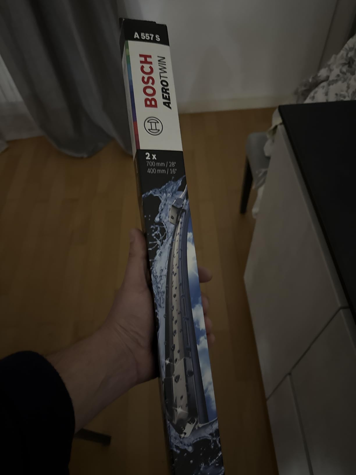 Bosch Spazzole tergicristallo Aerotwin A557S anteriori 700/400 mm