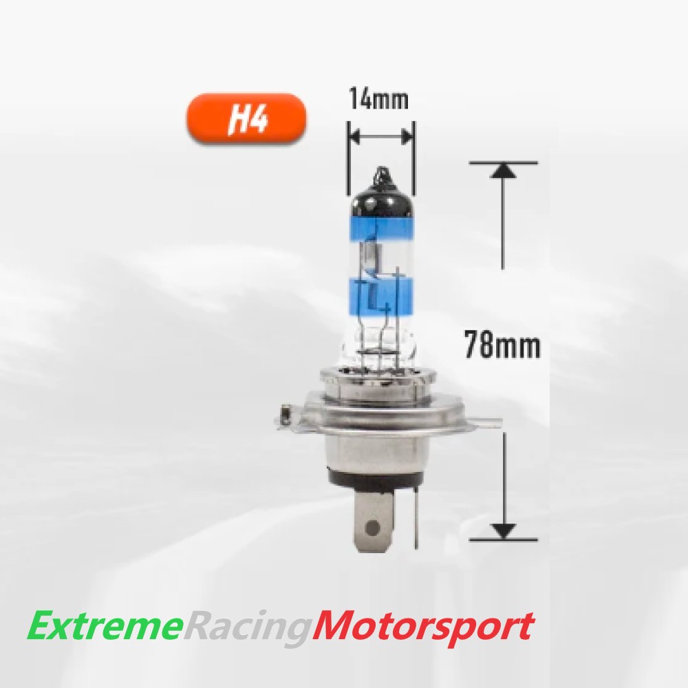 Xtreme Racing Lampadine LED ERM serie Platinum H4 alogene coppia 4000K