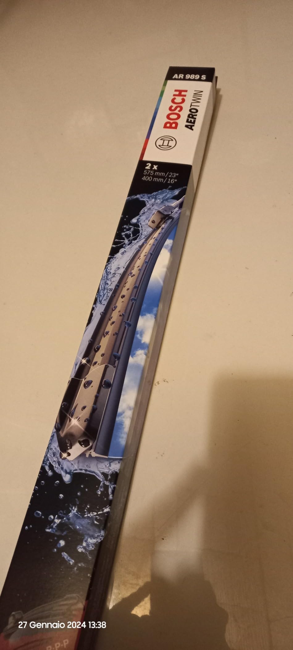 Bosch HCP Spazzole tergicristallo 3397118989 AeroTwin 575/400 mm
