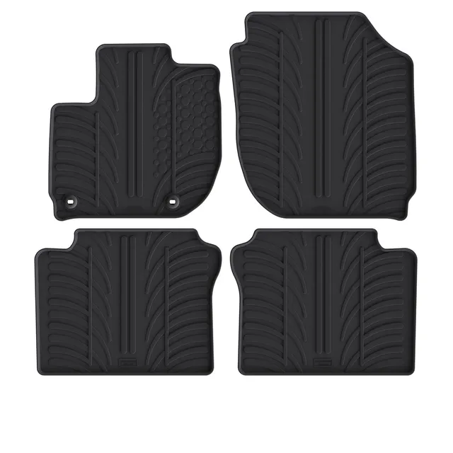 Travall Car Mats Honda HR-V Tappetini auto 2015-2021 in gomma