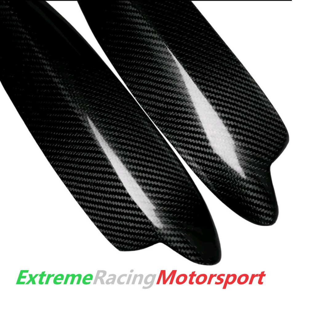 Xtreme Racing Decorazioni Auto e Adesivi Palpebre Fari Smart Fortwo 451 carbonio lucido