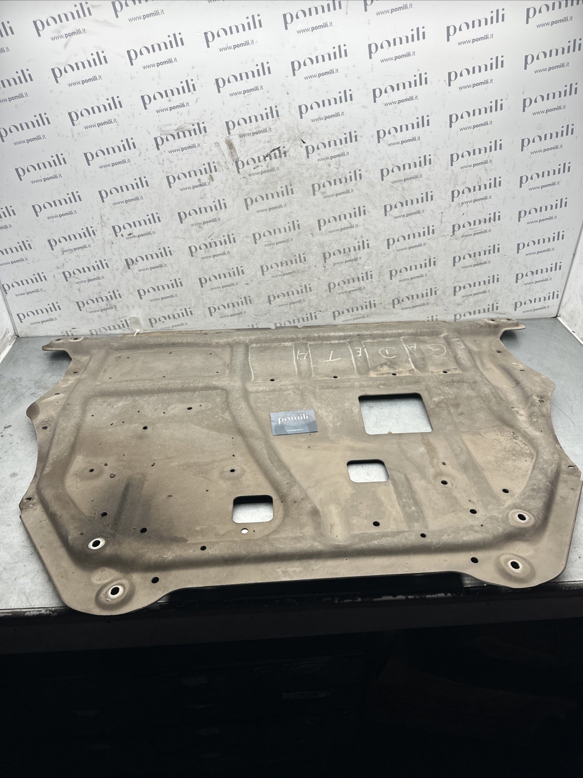 Pomili Motore e cambio con supporti piastra paramotore acciaio Volkswagen Eos