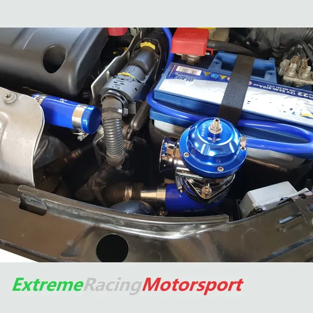 Xtreme Racing Impianto Carburante Valvola Pop Off ERM RS Blue Abarth 500 blu