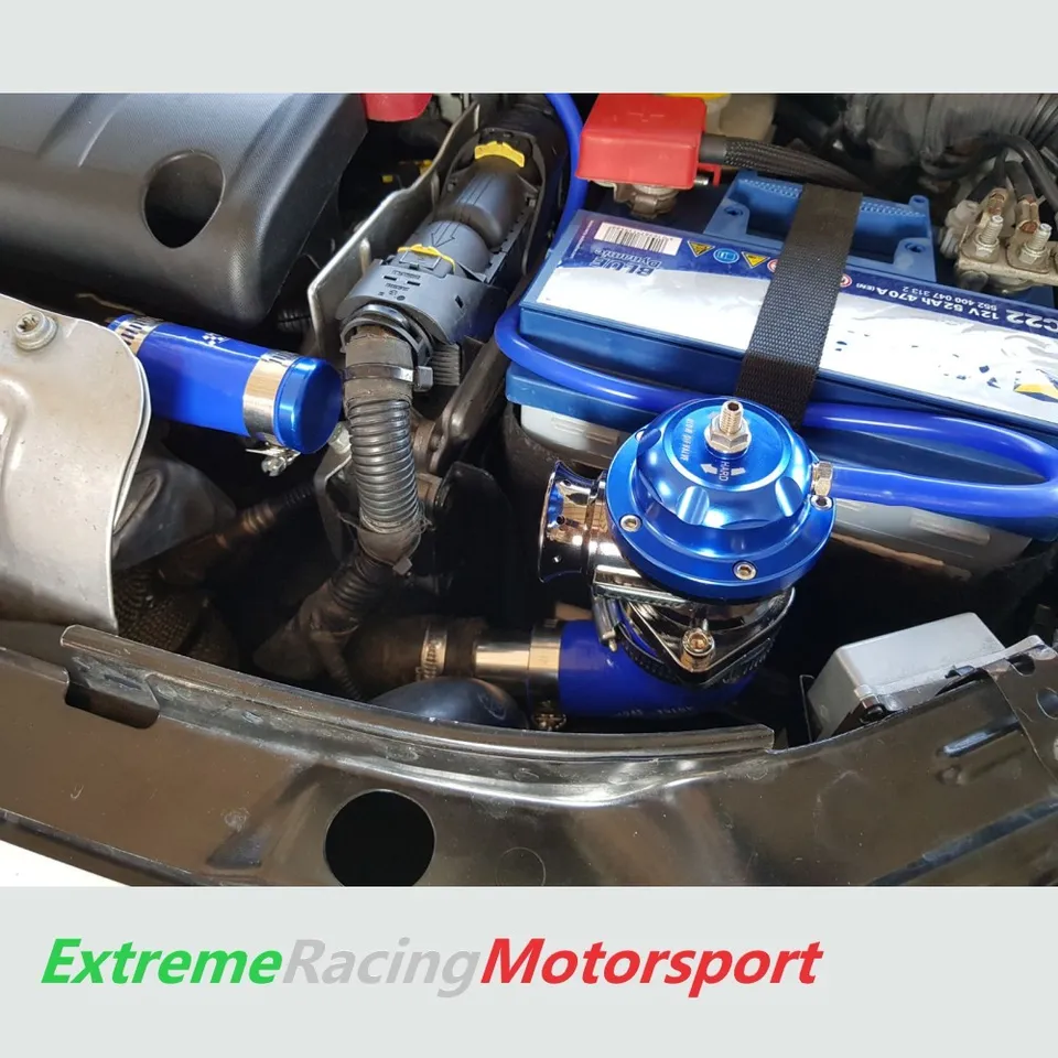 Xtreme Racing Impianto Carburante Valvola Pop Off ERM RS Blue Abarth 500 blu