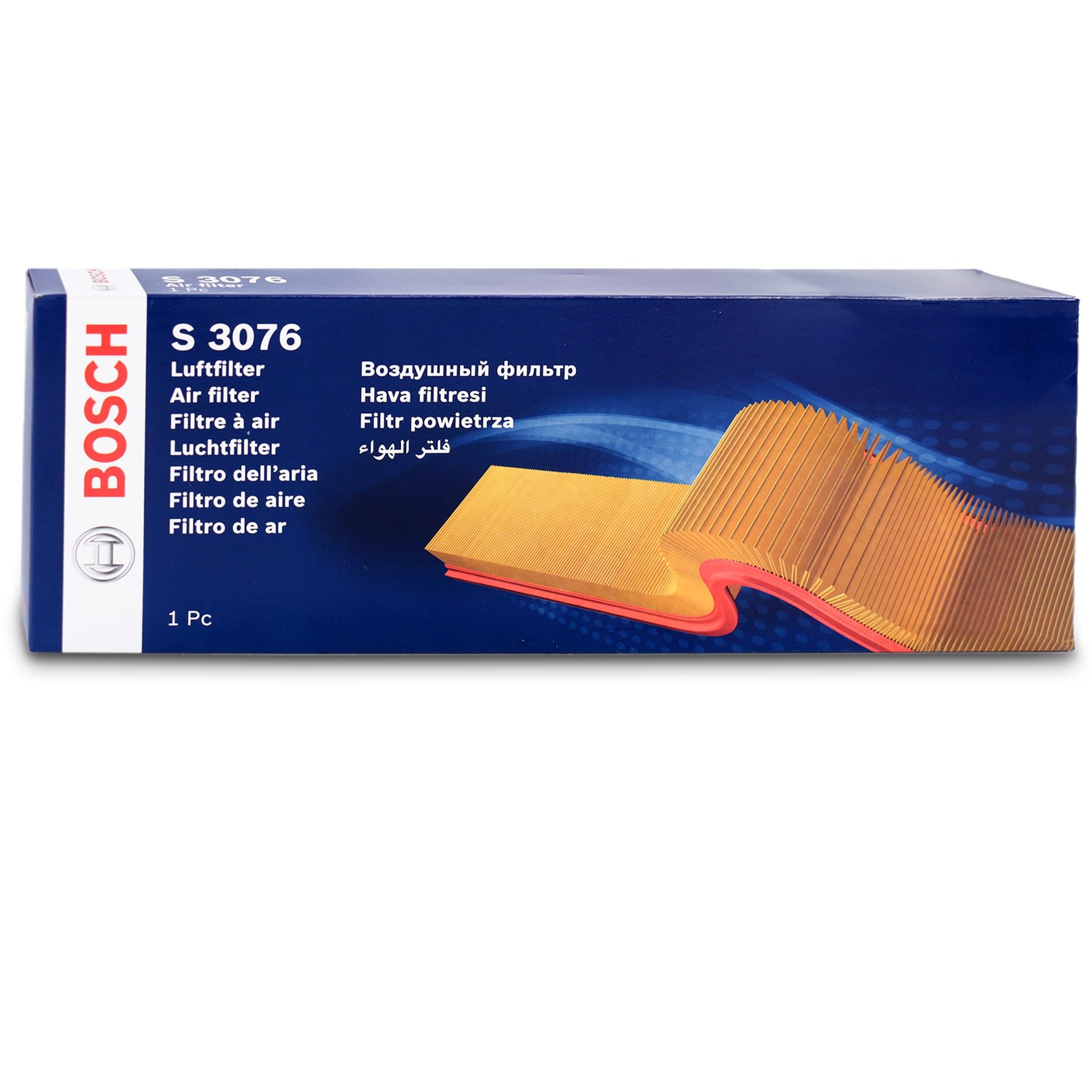 Bosch HCP Filtri 1457433076 filtro aria 385x139x48,3 mm