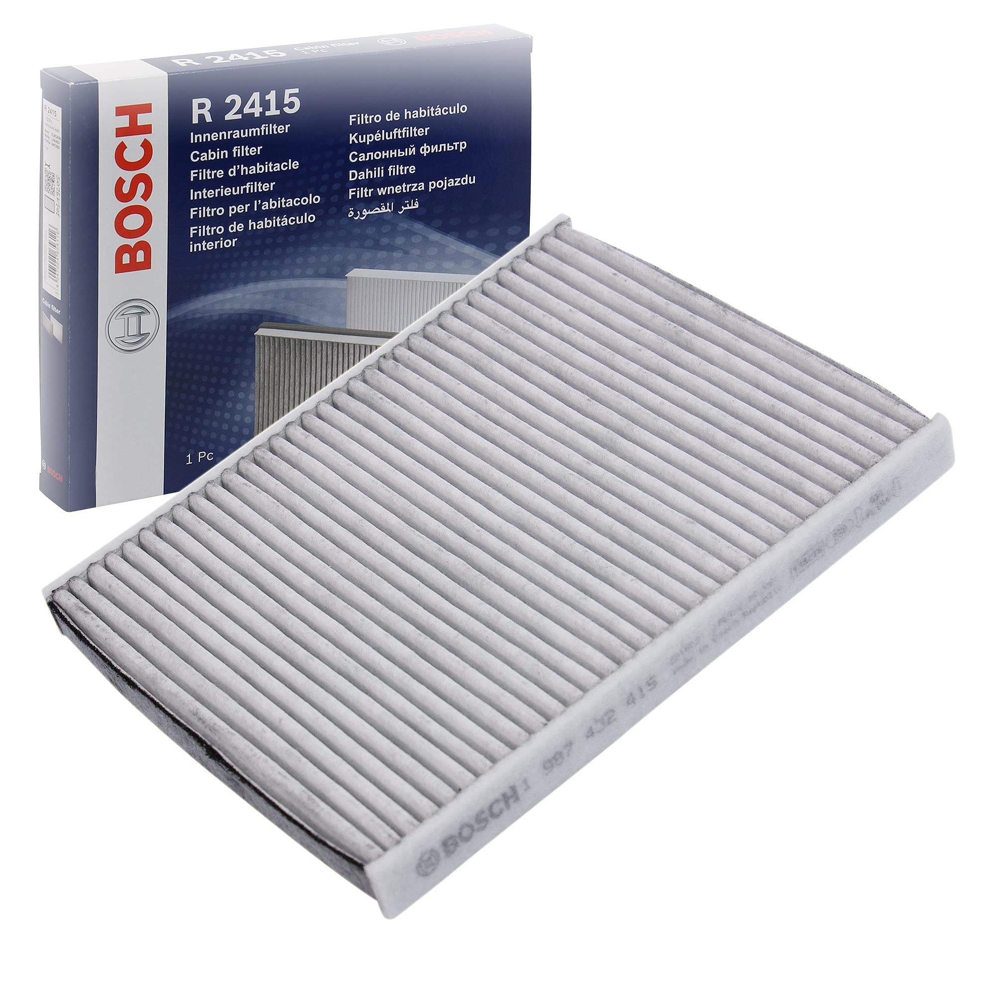 Bosch filtro abitacolo 1987432415 ai carboni attivi antiodore