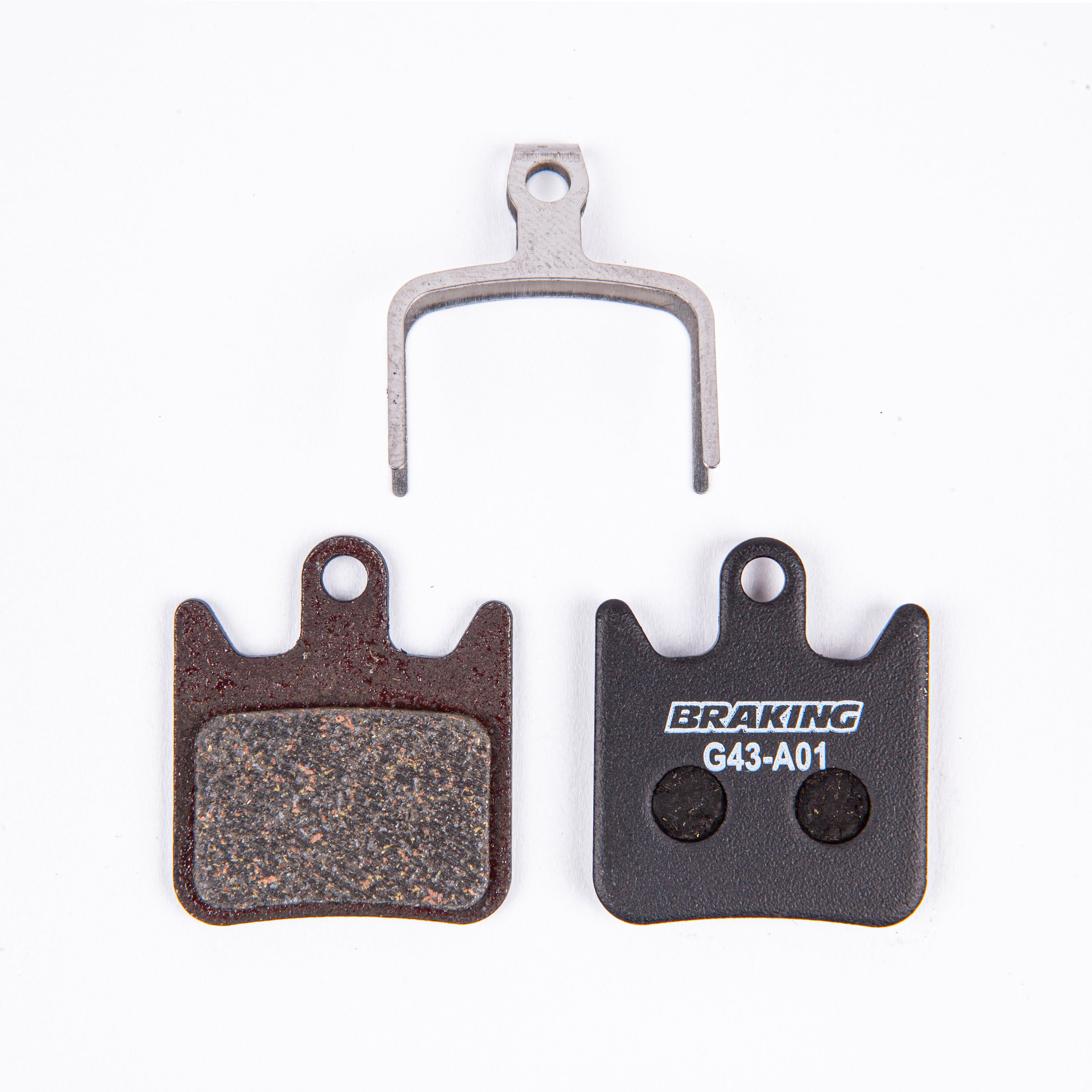 BRAKING Pastiglie Organiche P21014 pastiglie freno MTB