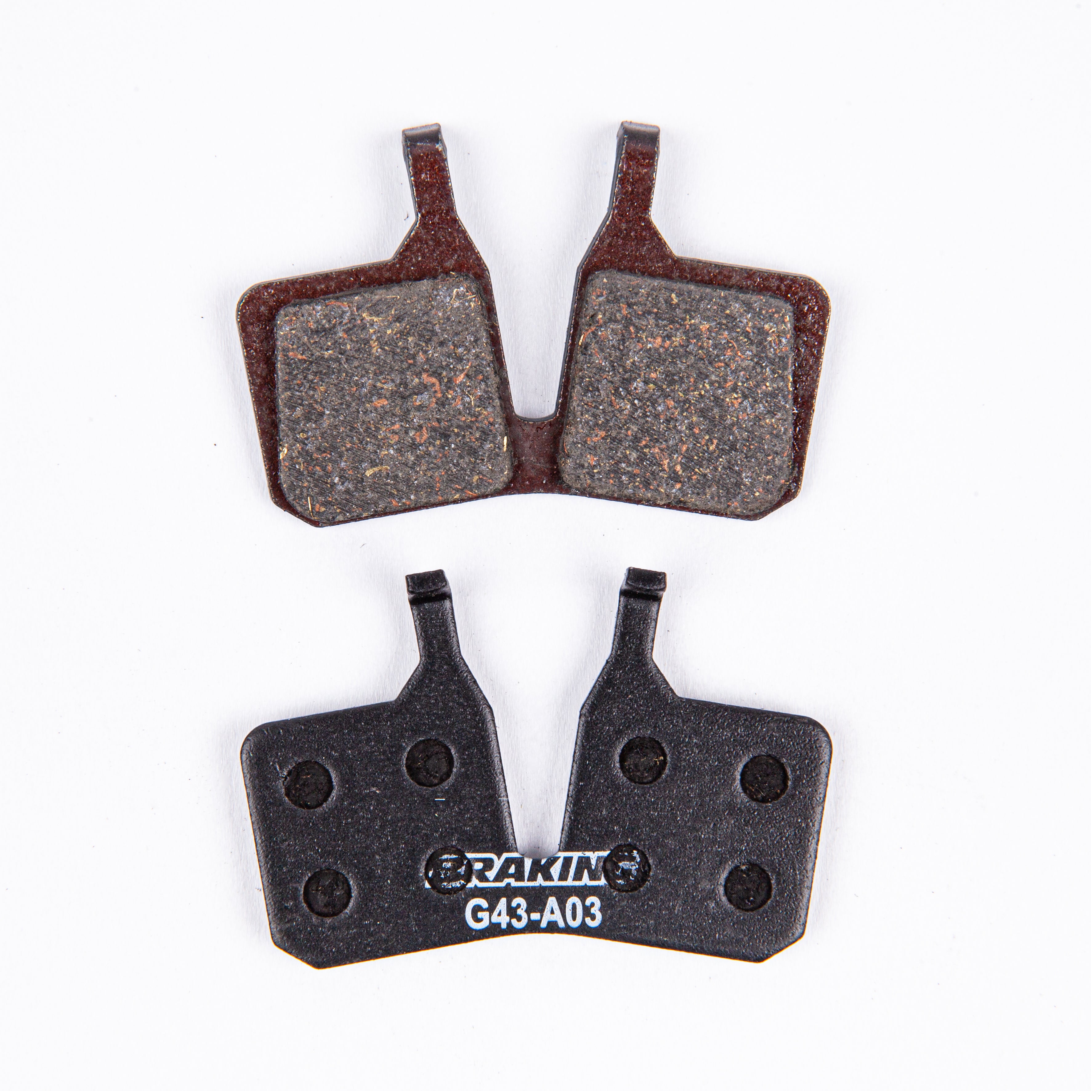 BRAKING Pastiglie Organiche P21024 pastiglie freno MTB