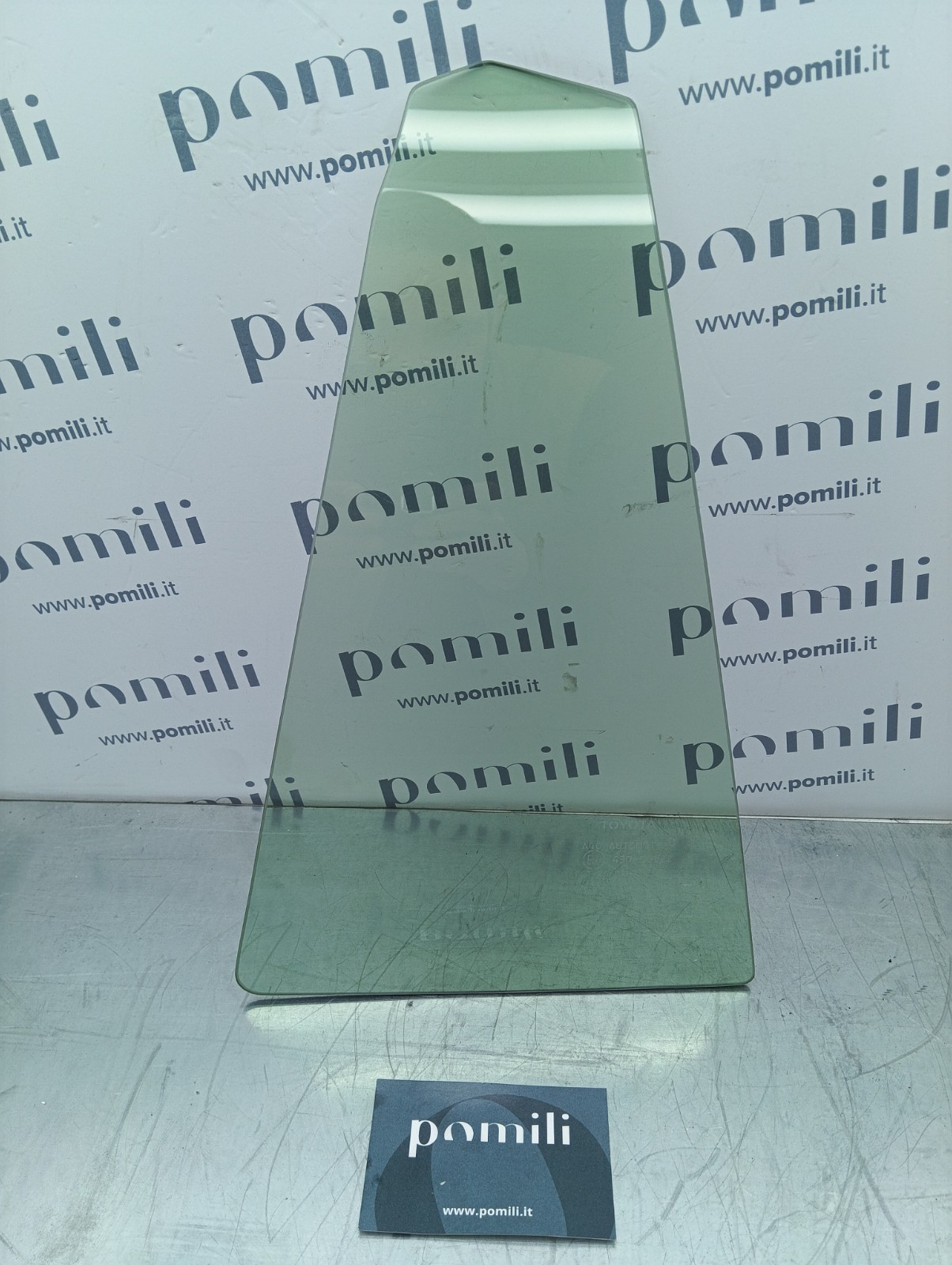 Pomili Cristalli Toyota RAV4 XA40 vetro fisso laterale sinistro posteriore nuovo