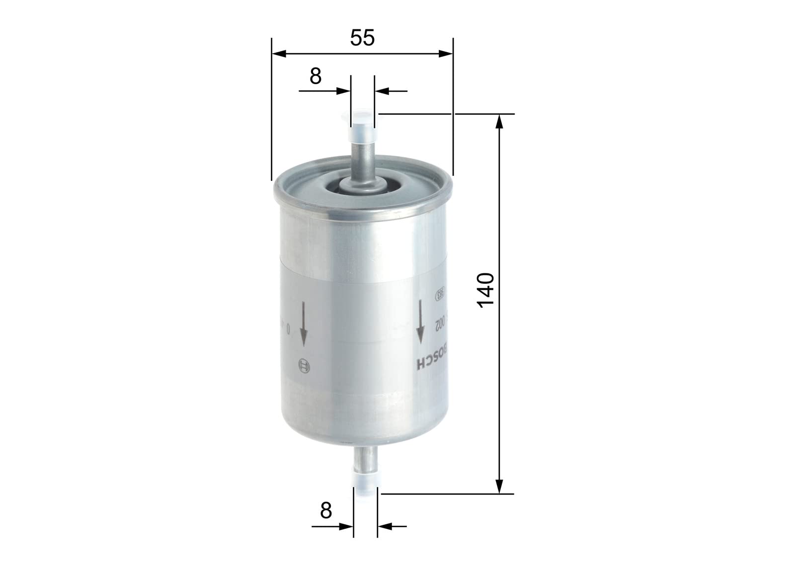 Bosch HCP Filtri F5002 filtro benzina con connettori rapidi