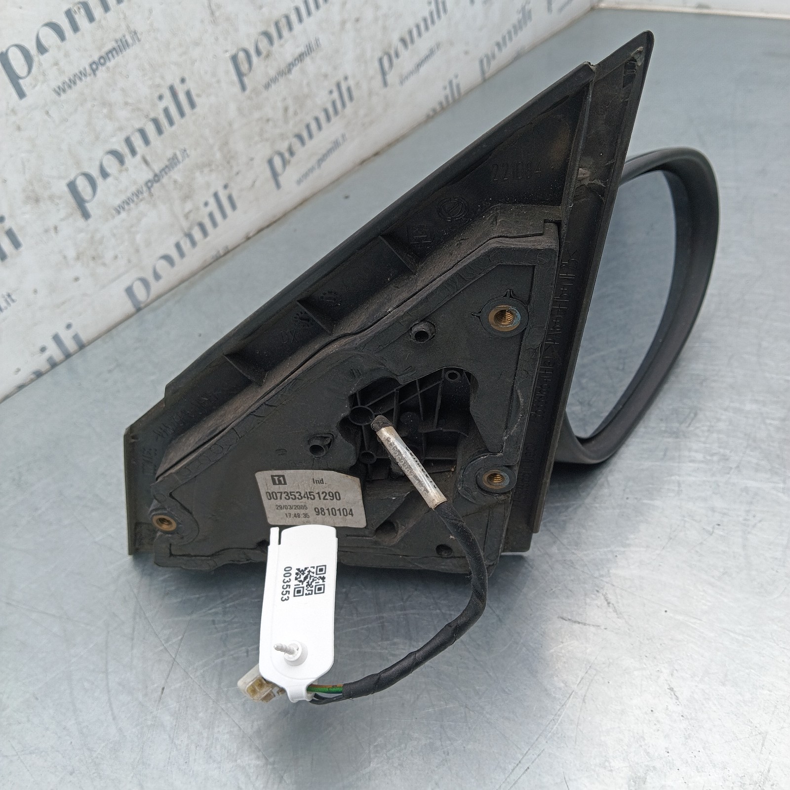 Pomili Cristalli Lancia Ypsilon 007353451290 specchietto destro 5 pin