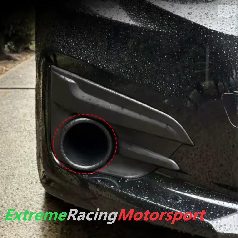 Xtreme Racing Filtri Aria presa aria convogliatore rotondo carbon look 88-63 mm