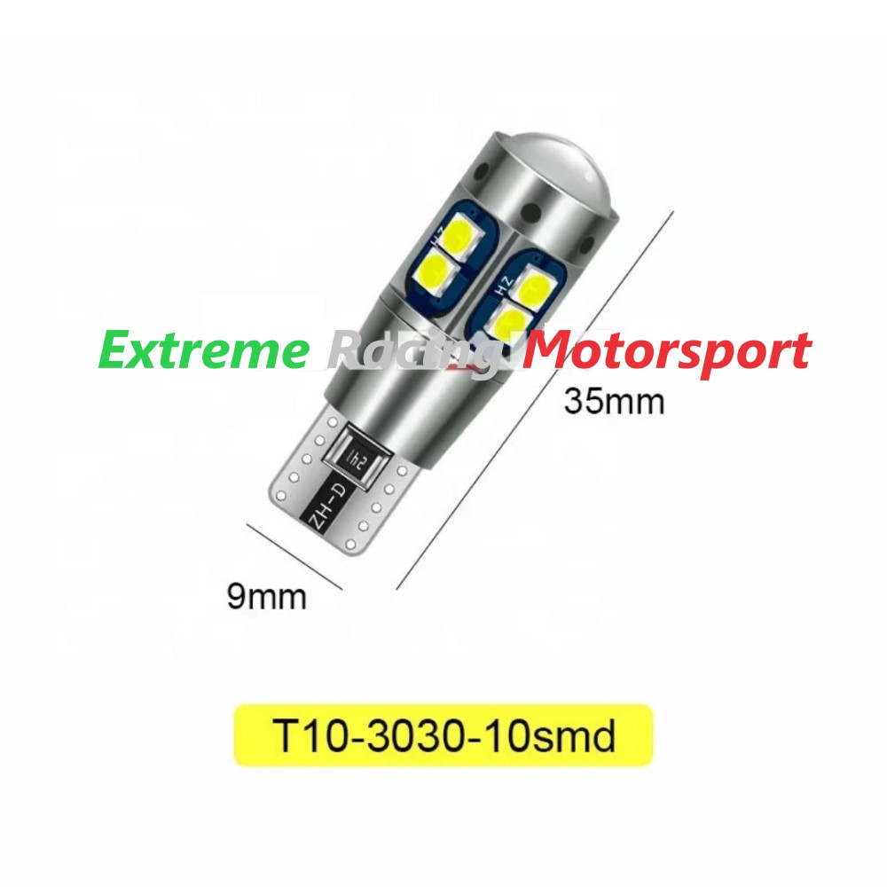 Xtreme Racing Lampadine LED ERM Youbante T10 BLU ICE 2 pezzi 12 V